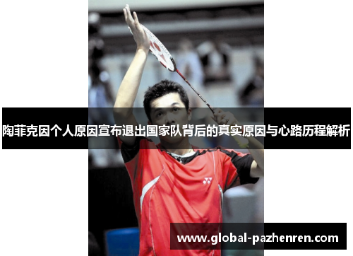 陶菲克因个人原因宣布退出国家队背后的真实原因与心路历程解析 陶菲克因个人原因宣布退出国家队背后的真实原因与心路历程解析